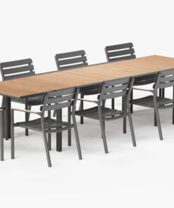 Outdoor Dining Table with Chairs