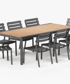 Minimal Outdoor Dining Table