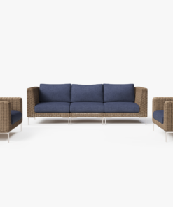Wicker Outdoor Lounge Sofa