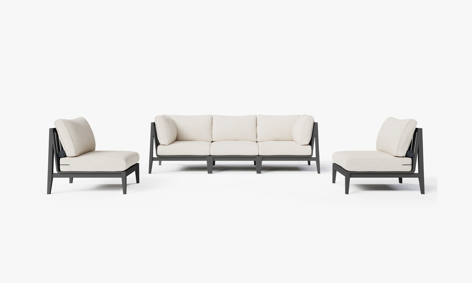 Aluminum Patio Sofa Set